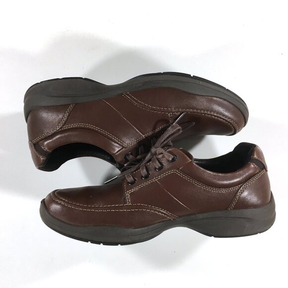 Clarks WaveKorey Lace Up Shoes Mens Size 10.5 Brown Leather 26110557 main image 9